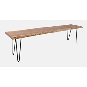 Solid Wood Natural Bassel Bench