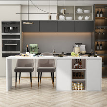 Load image into Gallery viewer, Brightman Wood Kitchen Island