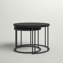 Load image into Gallery viewer, Burton Metal Outdoor Coffee Table Sets (Set of 2)