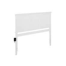 Load image into Gallery viewer, King White Espinoza Solid Wood Headboard Only