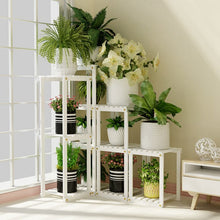Load image into Gallery viewer, Eurico Rectangular Solid Wood Plant Stand