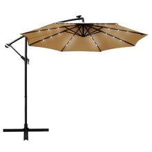 Load image into Gallery viewer, Gjuljeta Lighted Cantilever Umbrella
