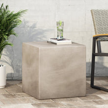 Load image into Gallery viewer, Mandalay Concrete Outdoor Side Table