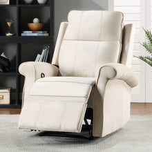 Load image into Gallery viewer, Modern Upholstered Lounge Single Sofa Recliner Chair for Living Room - Beige
