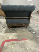 Load image into Gallery viewer, Charcoal Tufted Armless Chaise,