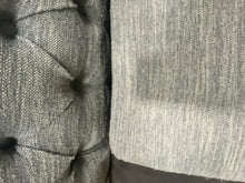 Load image into Gallery viewer, Charcoal Tufted Armless Chaise,