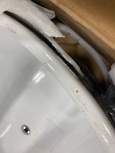 Load image into Gallery viewer, Mermaid Free Standing Acrylic Soaking Tub with Center Drain, Drain Assembly, and Overflow