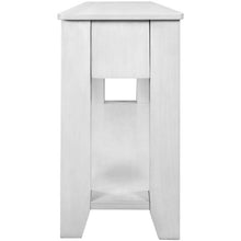 Load image into Gallery viewer, White Console Table Solid Wood