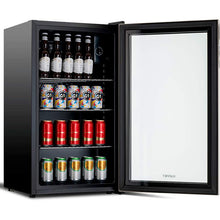 Load image into Gallery viewer, 120 Cans Outdoor Rated Freestanding Beverage Refrigerator and with Glass Door