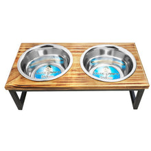 Load image into Gallery viewer, Wooden Elevated Feeder