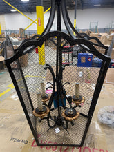 Load image into Gallery viewer, Cortona 5 - Light Lantern Geometric Chandelier
