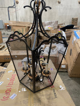 Load image into Gallery viewer, Cortona 5 - Light Lantern Geometric Chandelier