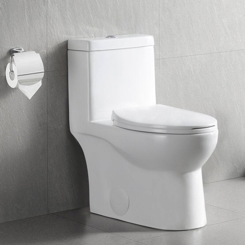 1.28 GPF Elongated One-Piece Toilet (Seat Included)