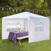 Load image into Gallery viewer, 10 Ft. W x 10 Ft. D Steel Party Tent Canopy
