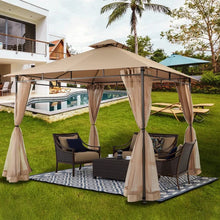 Load image into Gallery viewer, 10 Ft. W x 10 Ft. D Steel Patio Gazebo
