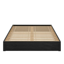 Load image into Gallery viewer, Ameriwood Home Austin Queen Platform Bed Frame in Black Oak 1964CDR