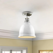 Load image into Gallery viewer, 1 - Light 8.88&#39;&#39; Dome Semi Flush Mount
