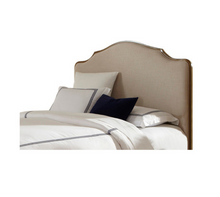 Load image into Gallery viewer, Calvados Metal and Sand Upholstered Headboard, Natural Oak, King 7288RR-OB