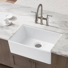 Load image into Gallery viewer, 24" L x 16" W Farmhouse Kitchen Sink #2383HW