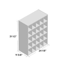 Load image into Gallery viewer, 25 Pair Stackable Shoe Rack #2494HW