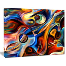 Load image into Gallery viewer, &#39;Abstract Music and Rhythm&#39; - Painting Print, #6451
