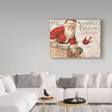 Load image into Gallery viewer, &#39;Antique Holiday I&#39; Acrylic Painting Print on Wrapped Canvas MR44
