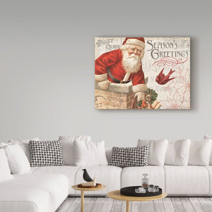 'Antique Holiday I' Acrylic Painting Print on Wrapped Canvas MR44