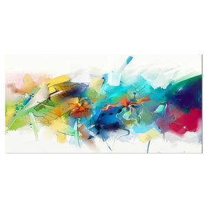 'Contemporary Brush Stroke Colorful' Graphic Art 7616