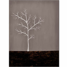 Load image into Gallery viewer, &#39;Grey on White Series&#39; by Nicole Dietz Painting Print on Canvas - *AS IS* - 342CE
