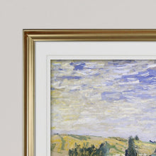 Load image into Gallery viewer, &#39;Landscape at Vetheuil&#39; by Claude Monet Graphic Art Print #2374HW
