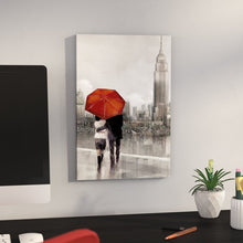Load image into Gallery viewer, &#39;Modern Couple In Ny&#39; Painting Print on Canvas 1998CDR
