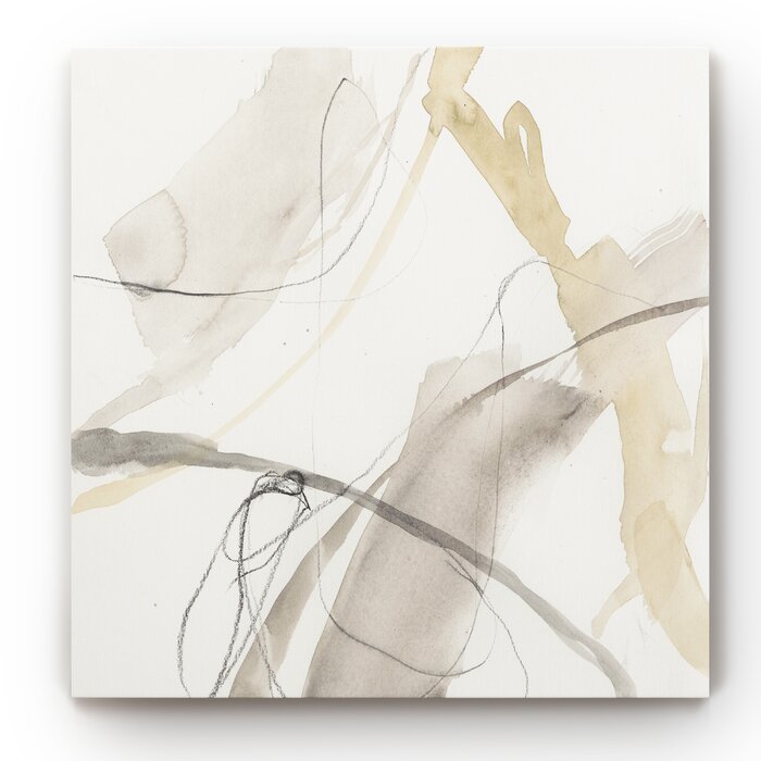 'Neutral Momentum II' - Painting Print on Canvas #1282HW