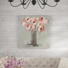 Load image into Gallery viewer, &#39;Pale Rustic Bouquet I&#39; Wrapped Canvas Painting on Canvas

