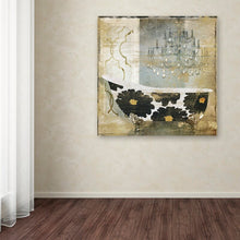 Load image into Gallery viewer, 24" H x 24" W x 2" D 'Paris Bath I' by Color Bakery Graphic Art on Wrapped Canvas AP749