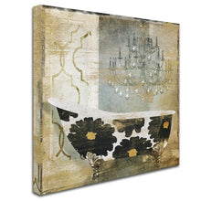 Load image into Gallery viewer, 24" H x 24" W x 2" D 'Paris Bath I' by Color Bakery Graphic Art on Wrapped Canvas AP749