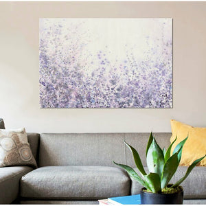 'Soft Focus II' Watercolor Painting Print on Wrapped Canvas #1209HW