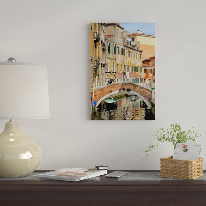 'Venice View II' Photographic Print on Canvas