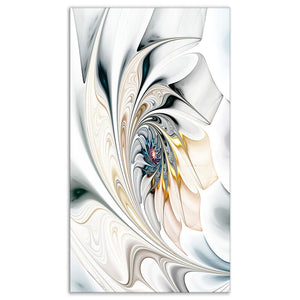 'White Stained Glass Art' - Unframed Print 7726