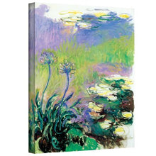 Load image into Gallery viewer, &#39;&#39;Agapanthus&#39;&#39; by Claude Monet Painting Print on Canvas 576CDR
