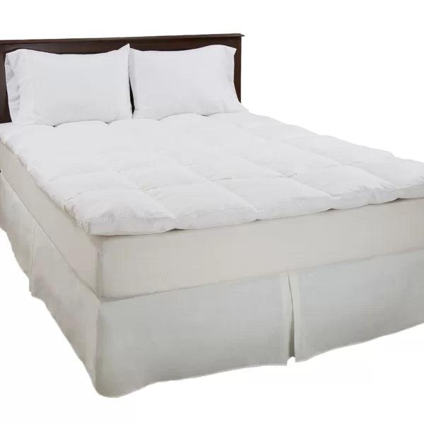 2" Duck Feathers Mattress Topper Salvage & Co Fishers