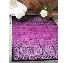 Load image into Gallery viewer, Istanbul Woven Area 13 x 19'8" Rug in Lilac/Black 3402RR