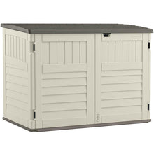 Load image into Gallery viewer, Suncast 70 Cubic Foot Stow-Away Horizontal Shed BMS4700 #1753HW