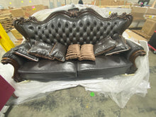 Load image into Gallery viewer, Flourtown 93'' Faux Leather Sofa
