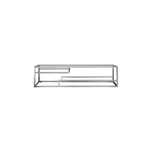 Load image into Gallery viewer, 72 Inch Cabinet base for Columbia Cabinets in Satin Nickel