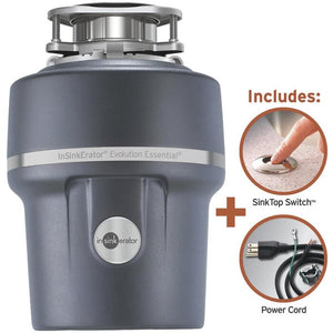 Gray Evolution Essential 3/4 hHP Continuous Feed Garbage Disposal (SB1124)
