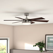 Load image into Gallery viewer, 52" Corsa 6 - Blade Standard Ceiling Fan with Pull Chain and Light Kit Included (SB1197)