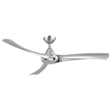 Load image into Gallery viewer, Nickel 52" Smoak 3 - Blade Propeller Ceiling Fan with Wall Control (SB244)