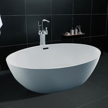 Load image into Gallery viewer, 55" x 32" Freestanding Soaking Acrylic Bathtub 3335RR