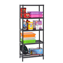 Load image into Gallery viewer, Steel 59" H x 24" W 5 Level Mesh Storage Shelving Unit (SB672)
