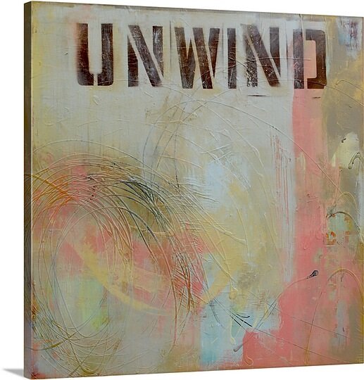 'Unwind by Erin Ashley Graphic Art Print, #6575